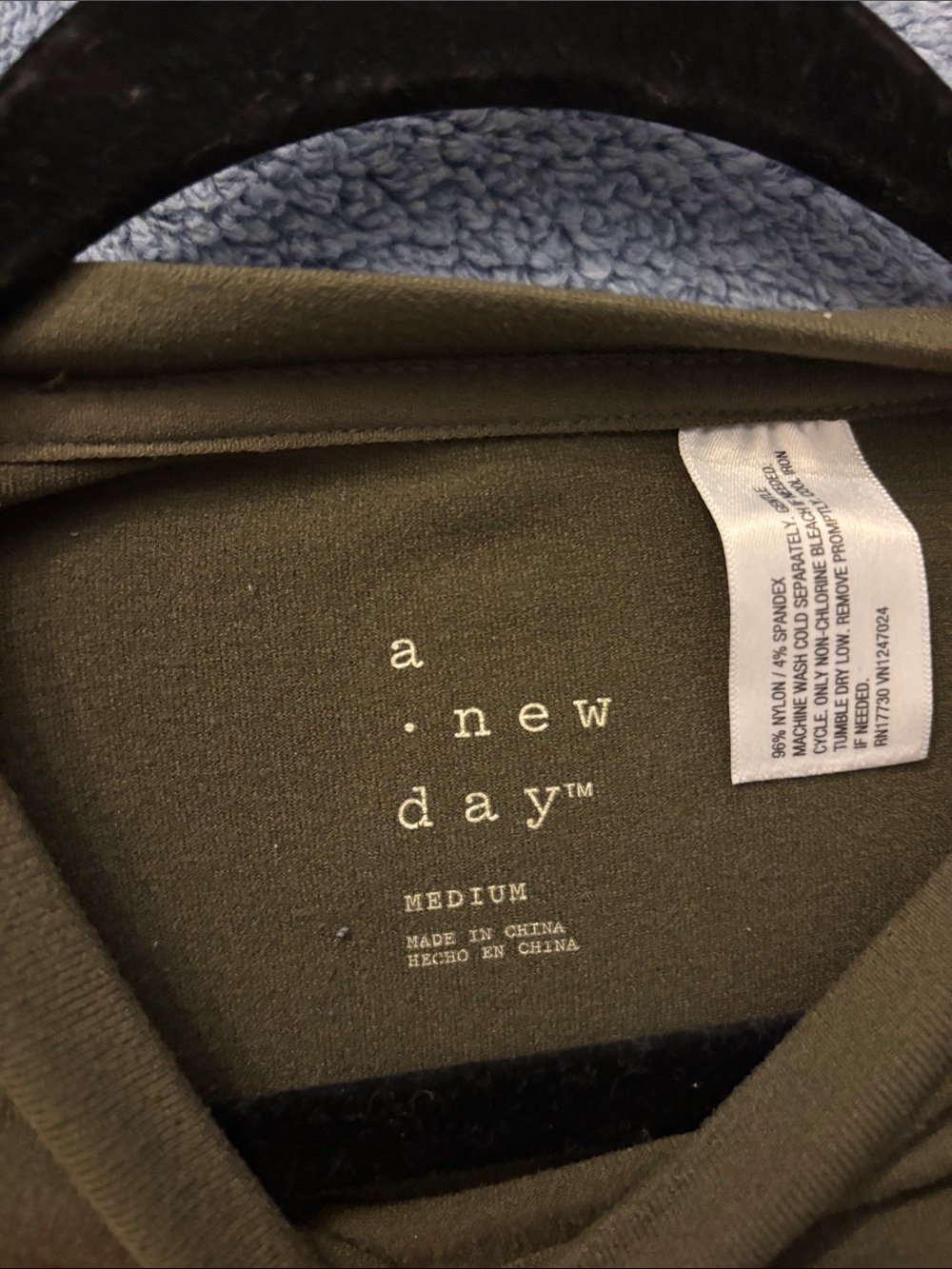 a new day Olive Green Lightweight Women’s Shirt Jacket